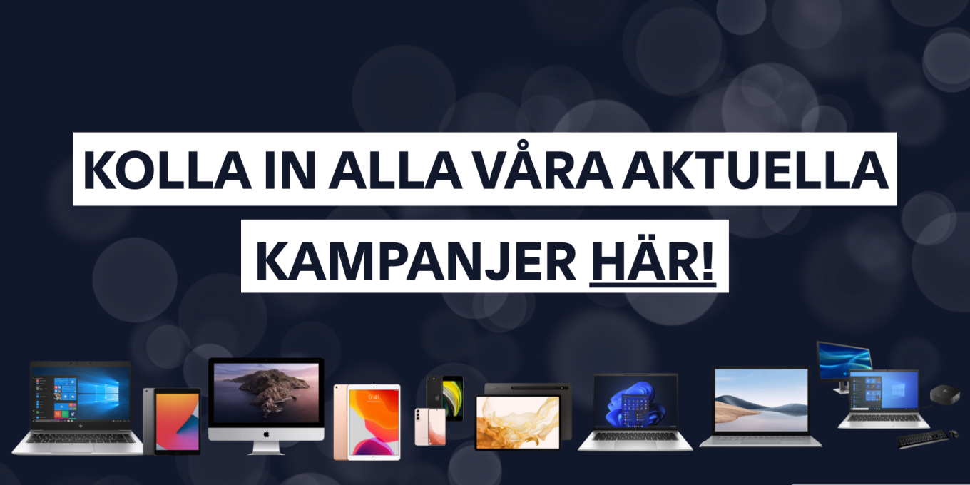 Alla aktuella kampanjer och rabatter, här