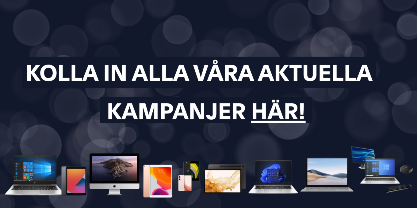 Alla aktuella kampanjer och rabatter, här