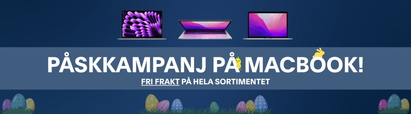 kampanj begagnad Macbook Apple från Inrego