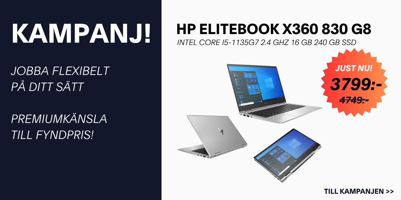 Kampanj HP ELITEBOOK X360 830 G8