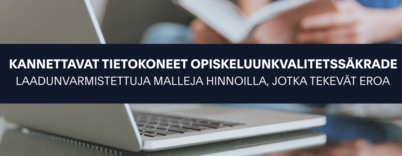 Edullisia kannettavia tietokoneita opiskeluun, arkeen ja muuhun, Inrego