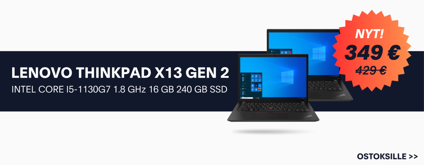 LENOVO THINKPAD X13 GEN 2 Kampanja