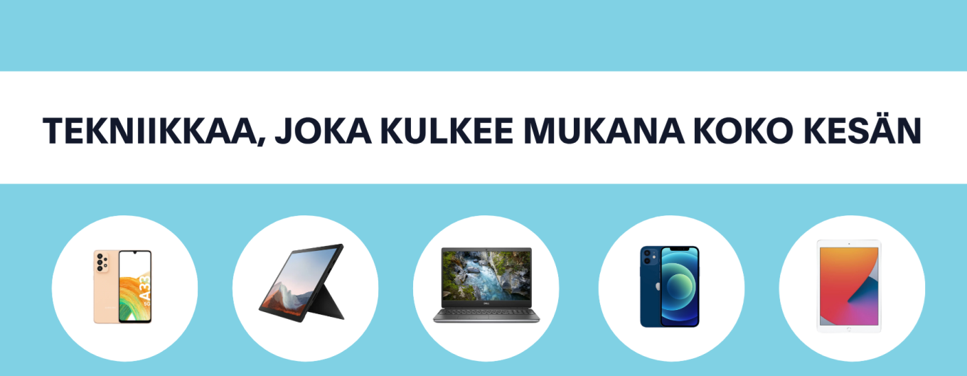 TEKNIIKKAA, JOKA KULKEE MUKANA KOKO KESÄN