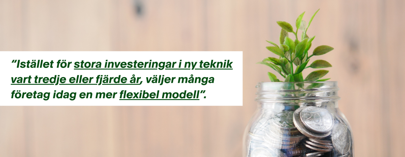 Företag väljer en mer rekonditionerad IT modell