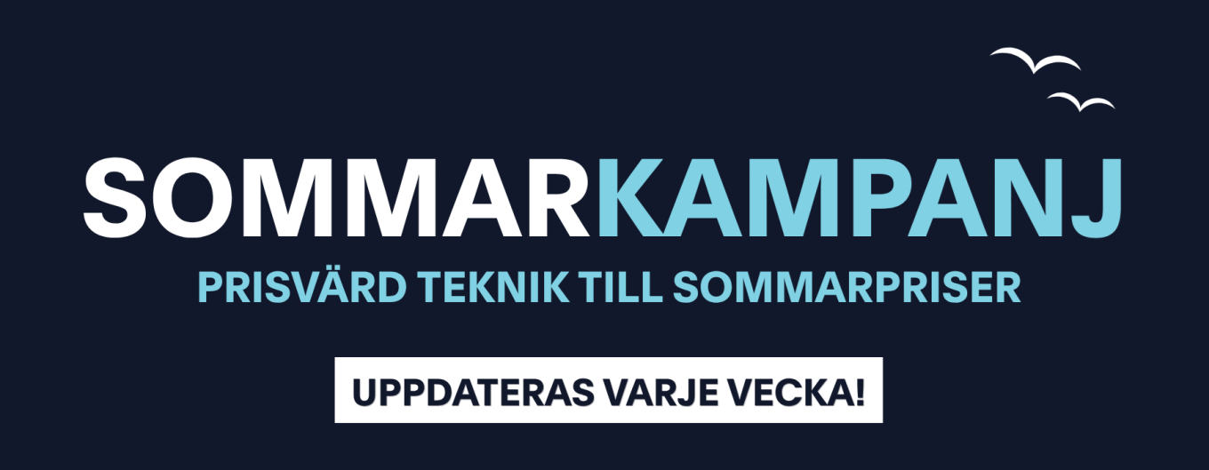 Sommarkampanj, prisvärd teknik, inrego