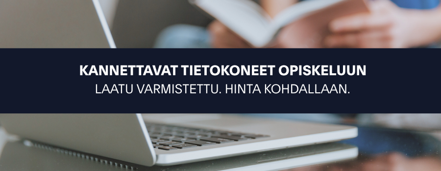 Edullisia kannettavia tietokoneita opiskeluun, arkeen ja muuhun, Inrego