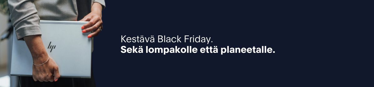 Kestävä Black Friday. Sekä lompakolle että planeetalle.