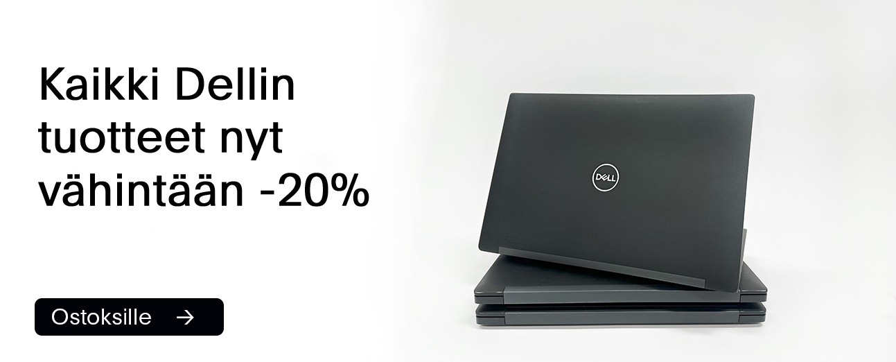 Kaikki Dell-tuotteet nyt -20%