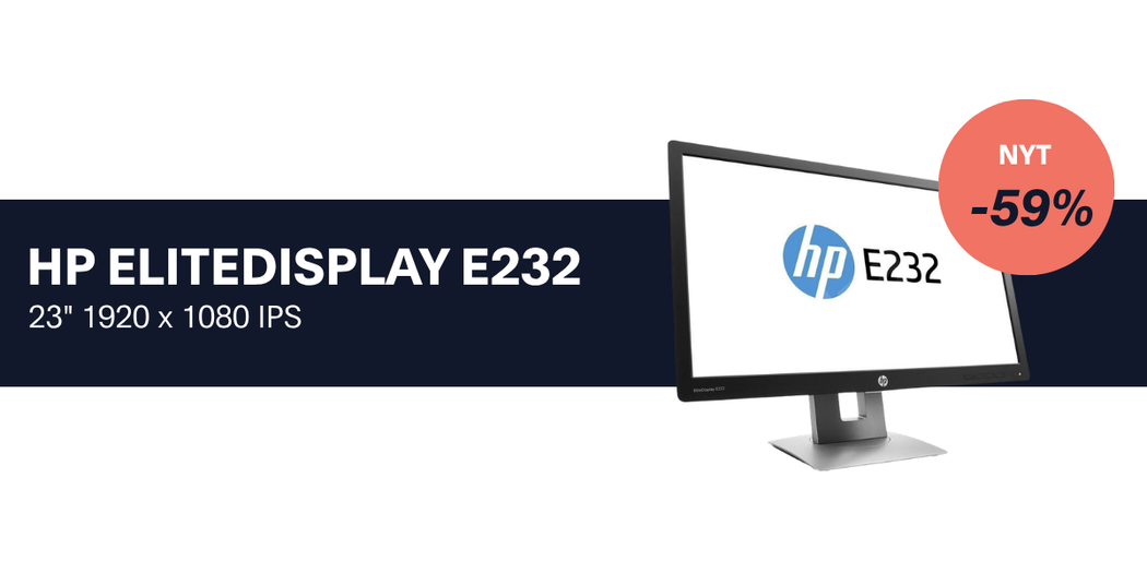 HP EliteDisplay E232 -59%