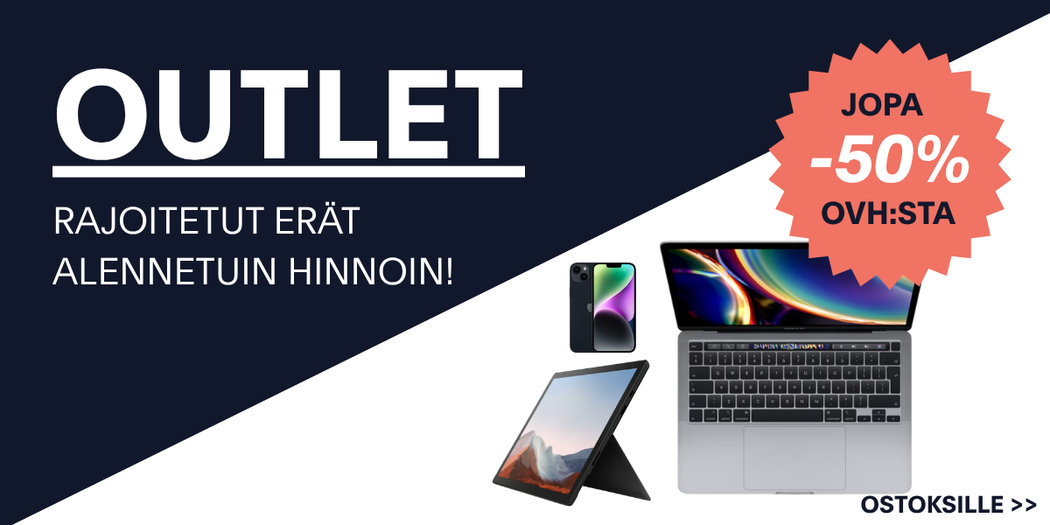 Outlet on täytetty