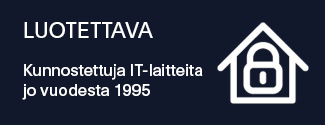 Luotettava toimija, jo vuodesta 1995