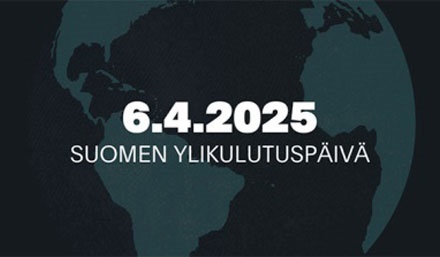Suomen ylikulutuspäivä 2025