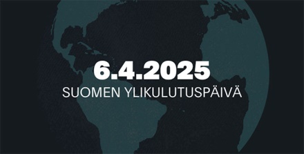 Suomen ylikulutuspäivä 2025