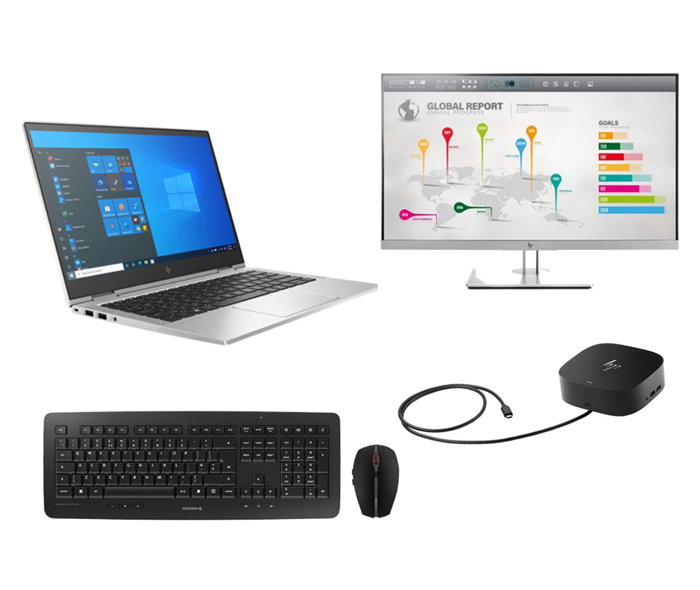 Dell Kontorspaket HP Elitebook X360 830 G8