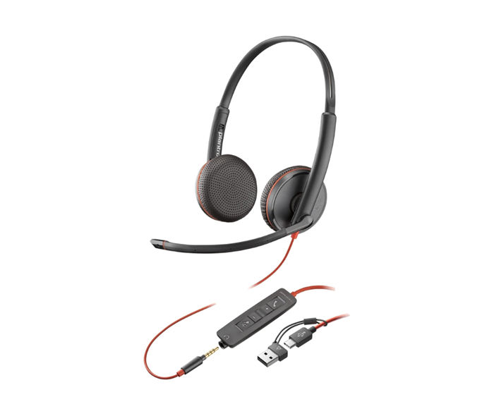 HP Poly BW 3225 USB-C HS +USB-C/A