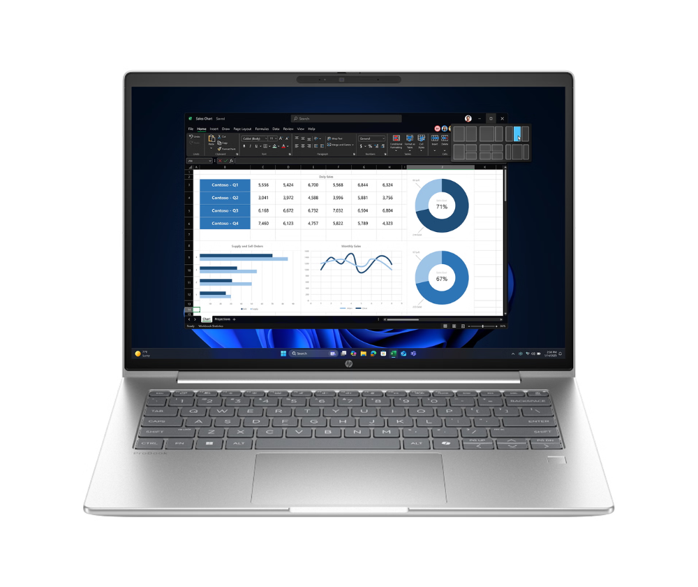 HP PROBOOK 4 G1I | 16 GB | 480 GB SSD | 14.0" | Loistava