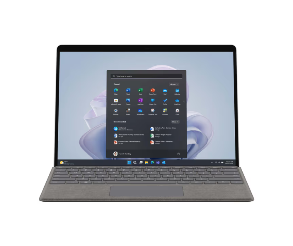 MICROSOFT SURFACE PRO 9 | INTEL CORE I5-1245U 3.3 GHz | 16 GB | 240 GB SSD | 13.0" | Mycket bra skick | Microsoft